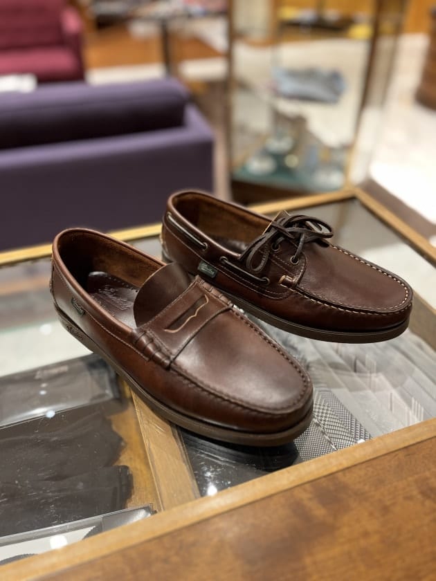 Paraboot〉CORSE moccasin shoes｜ビームスF／インターナショナル