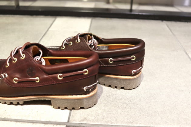 本日発売！別注 Authentic 3eye Classic Lug【Timberland × BEAMS