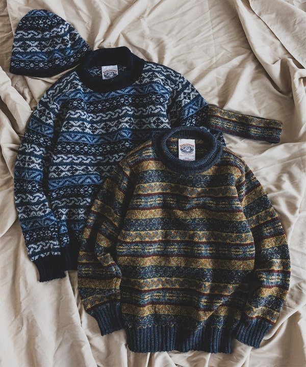 シャギーでモヘヤなフェアアイル。オススメです！｜BEAMS PLUS