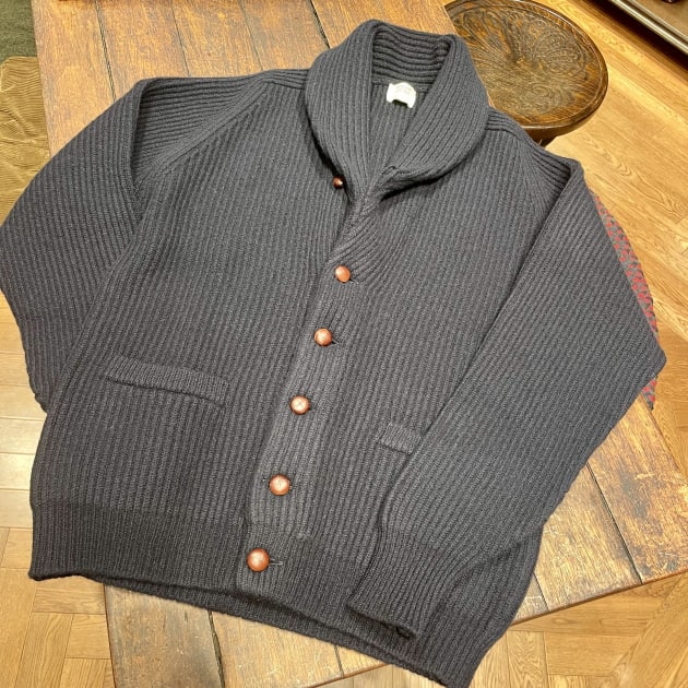 WILLIAM LOCKIE 〜ショールカラーカーディガン〜｜ビームス プラス