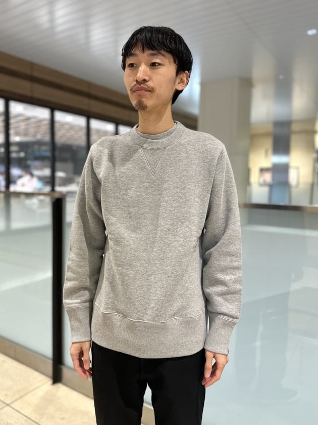 サイズ比較〉ギフトにもイチオシ ｢上質な LOOPWHEELERのスウェット