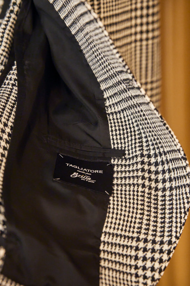 TAGLIATORE × Brilla per il gusto＞新作グレンチェックジャケット