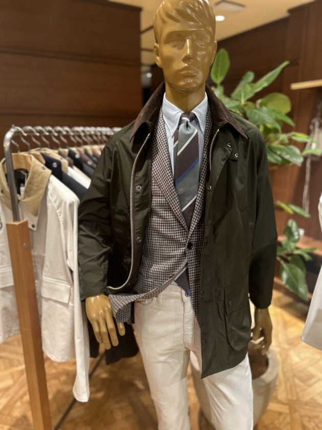 わいのメモリー＜Barbour＞メモリーツイルジャケット｜ビームス 銀座