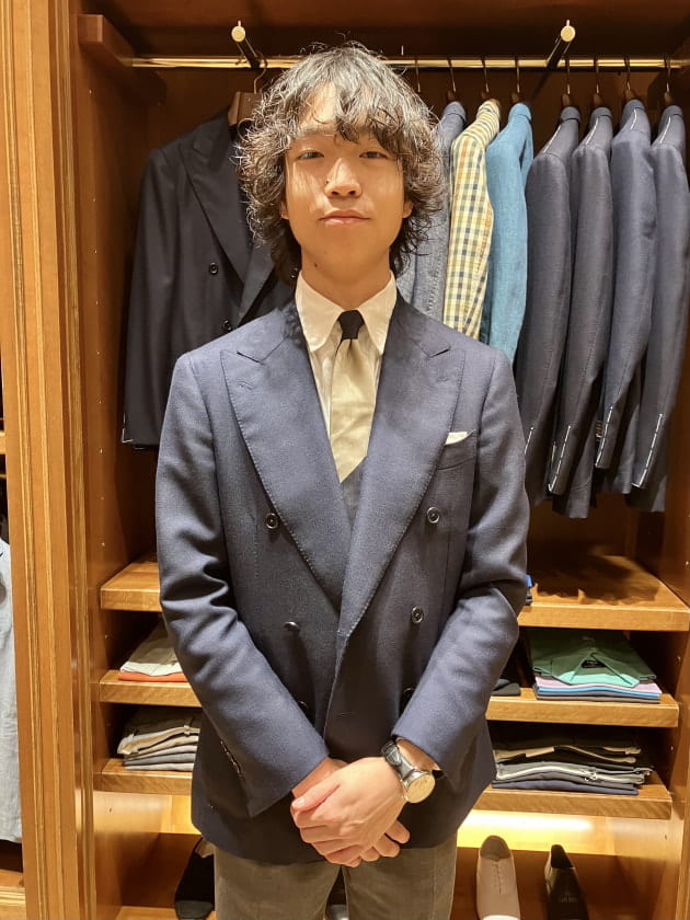 BEAMS F〉使い勝手の良いダブルブレステッドジャケットが嬉しい