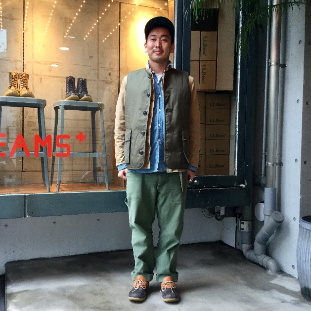 Nigel Cabourn（ナイジェル ケーボン）HEAVY ZONE VEST｜ビームス