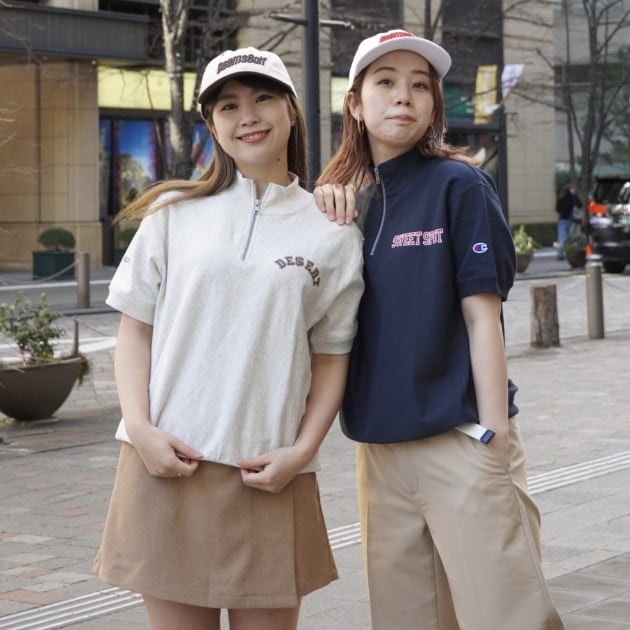 別注】Champion / リバースウィーブ（R）ハーフジップ プルオーバー