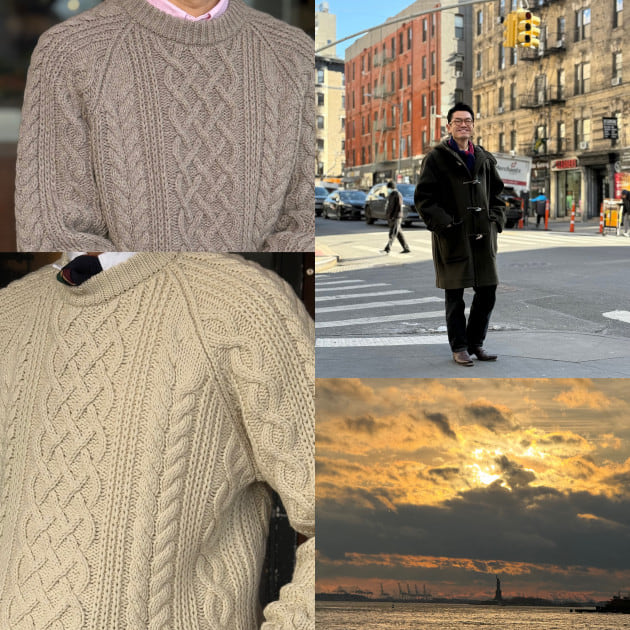 BATONERのカシミヤアランニット、サイズ感について｜ビームス プラス