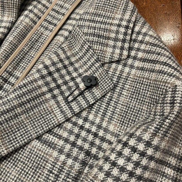 LARDINI＞ウールカシミヤ グレンチェックジャケット｜ビームス 六本木