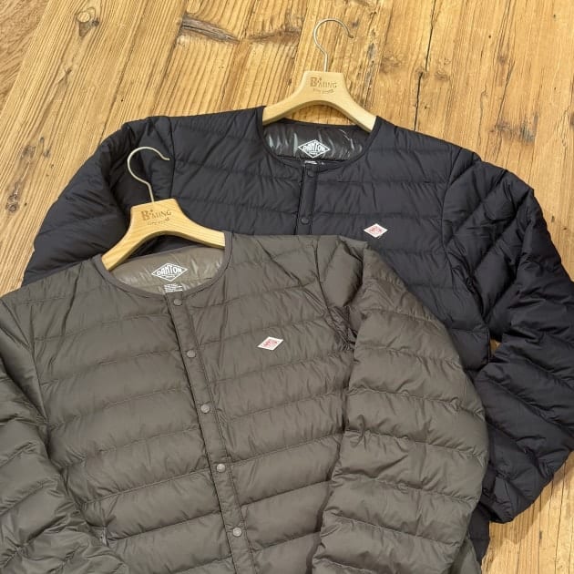 定番品】DANTON インナーダウンジャケット。｜ビーミング ライフストア