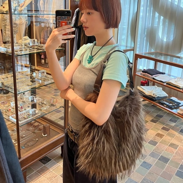 Taycanさん専用♥BEAMS LIGHTS フリル付きかごバッグ Taycanさん専用