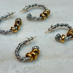 Bill Wall Leather（ビルウォールレザー）【EXCLUSIVE】Twisty Hoop