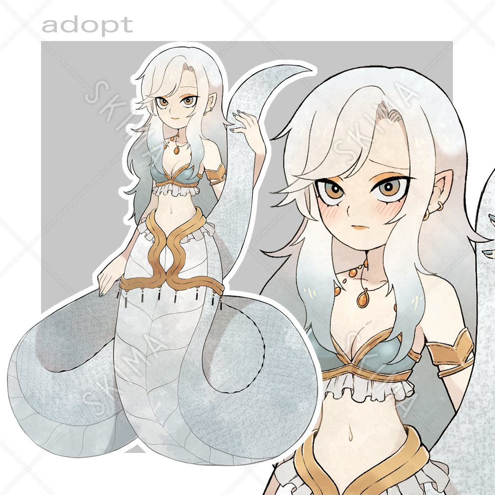 女の子×白蛇 | SKIMA（スキマ）