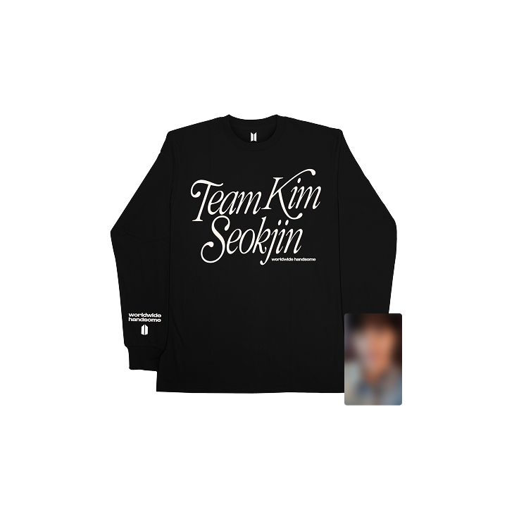 BTS | Jin L/S Tee (Black)