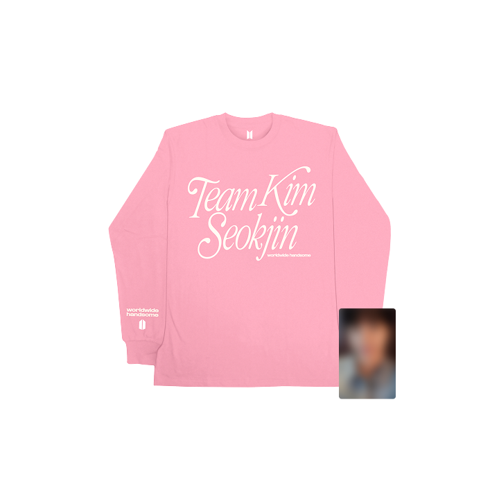 BTS | Jin L/S Tee (Pink)