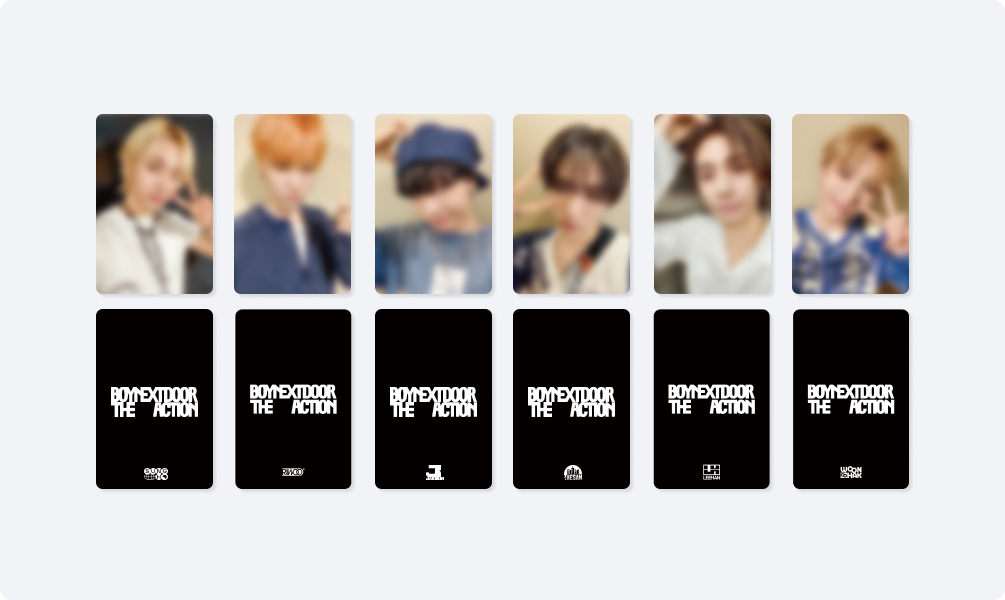 Weverse Global] BOYNEXTDOOR 5th EP『The Action』公式商品 'Zip-Up