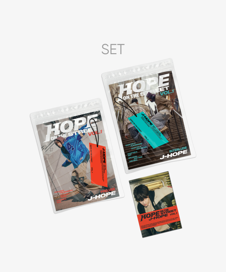 BTS | j-hope (BTS) 'HOPE ON THE STREET VOL.1' (Set) + 'HOPE ON THE