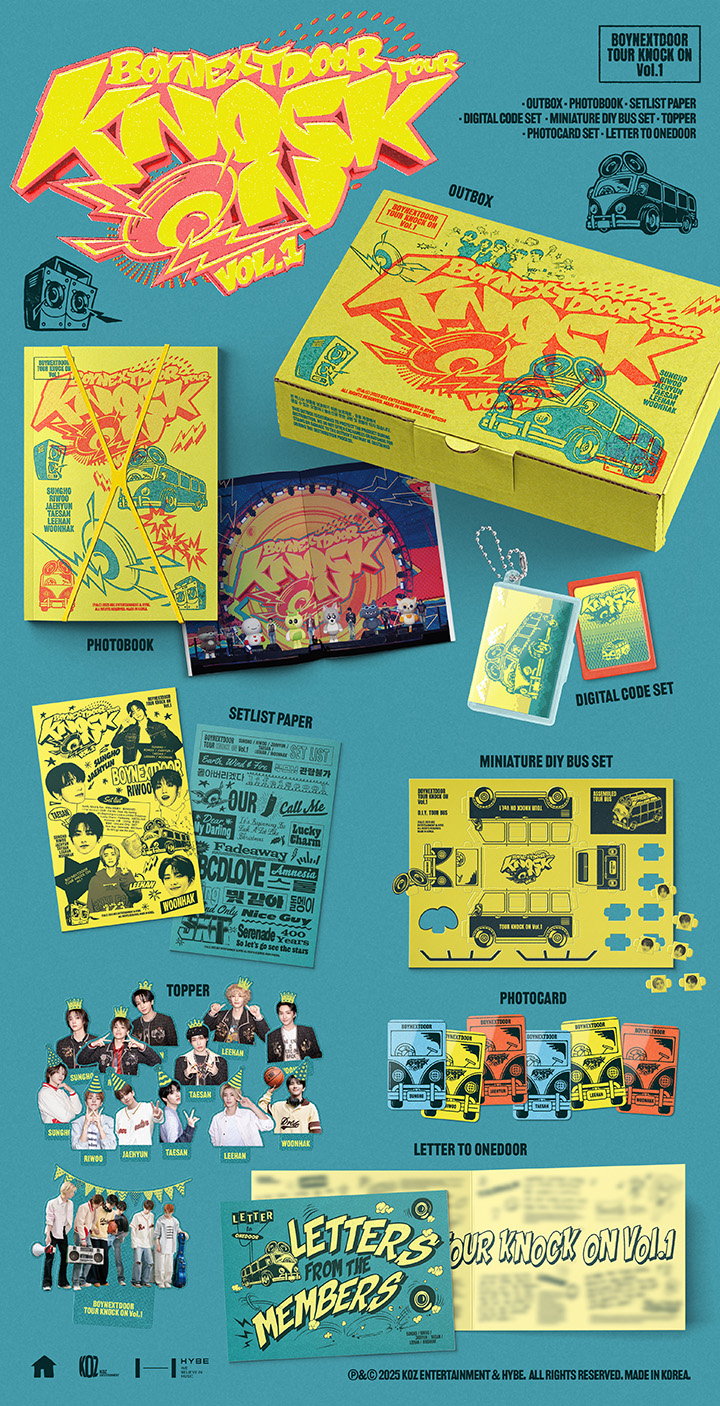 BOYNEXTDOOR - BOYNEXTDOOR TOUR 'KNOCK ON Vol.1'