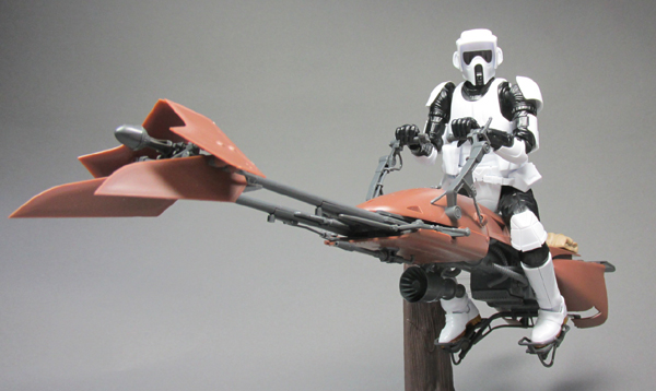 1/12 スカウト・トルーパー＆スピーダー・バイク素組レビュー - アオイ