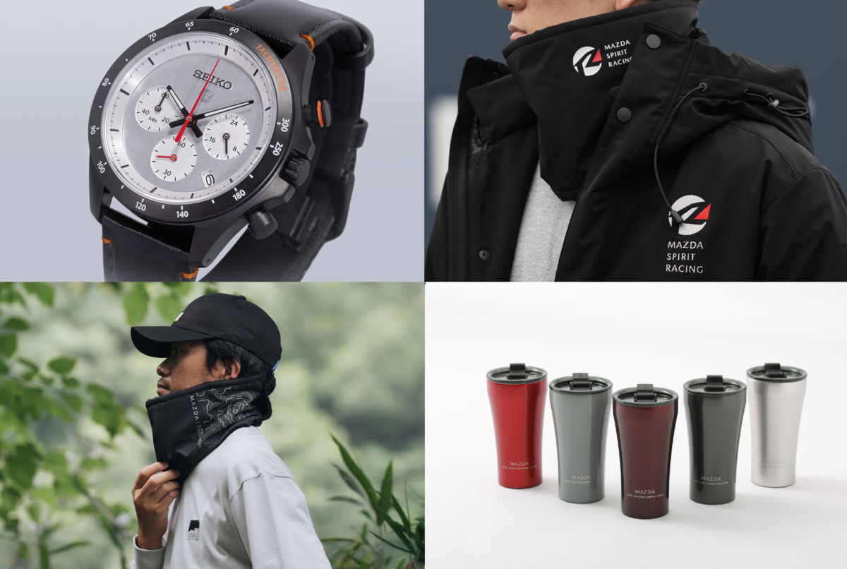 MAZDA COLLECTIONで「MAZDA SPIRIT RACING クロノグラフウオッチ