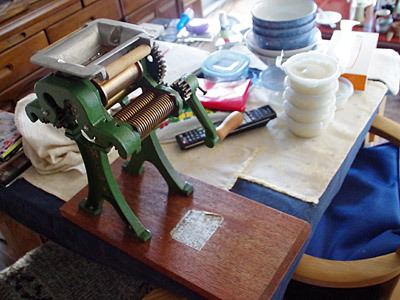 小野式製麺機：弐号機 - 趣味の製麺