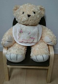 アイクレオ こころのおくりもの 出生体重で作る オリジナルベア が届き