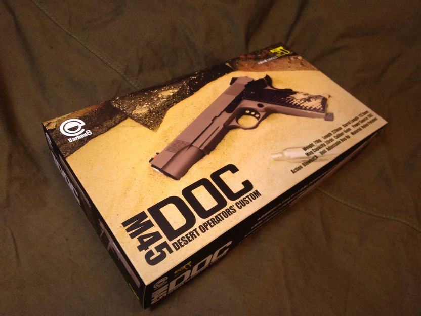 レビュー】Carbon8 M45DOC - せんばやまのたぬきちのブログ