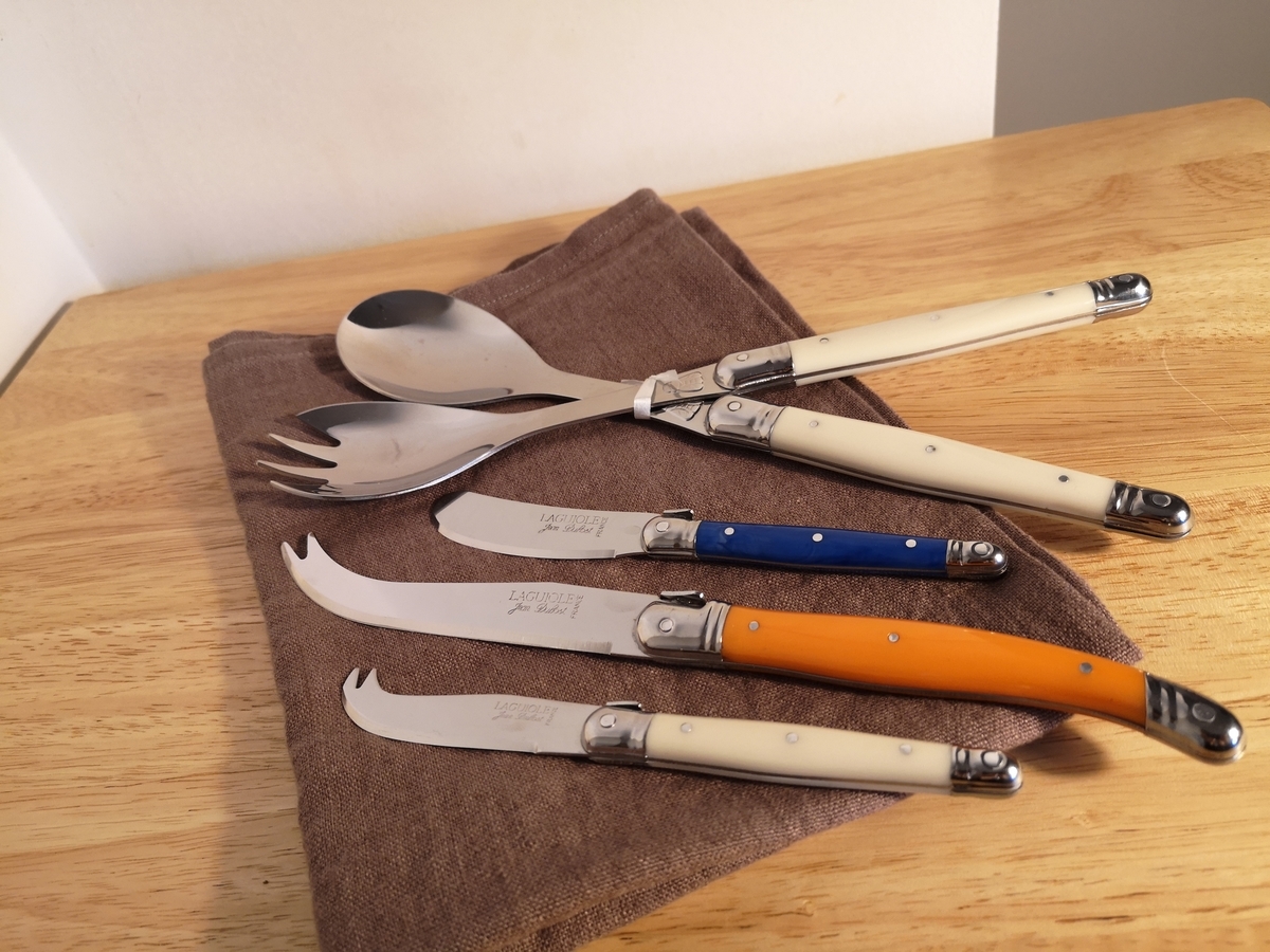 ラギオール ライヨール カトラリー ゴールドハンドル 希少 シャトー