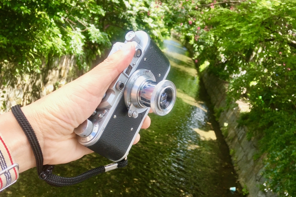 ゾルキー Zorki 速写ケースの代替品（Canon IIb用のケース