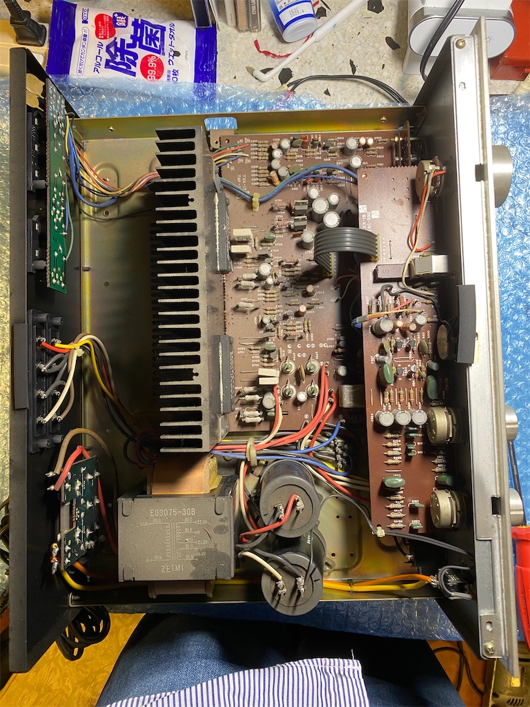 Victor JA-S31プリメインアンプ - osakanatarouのオーディオ修理ブログ