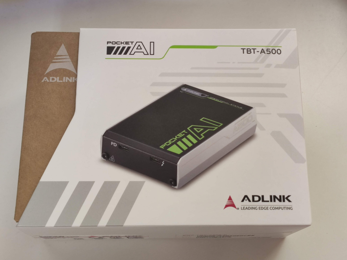 ぽけったい（ADLink PocketAI人柱報告） - 48's diary