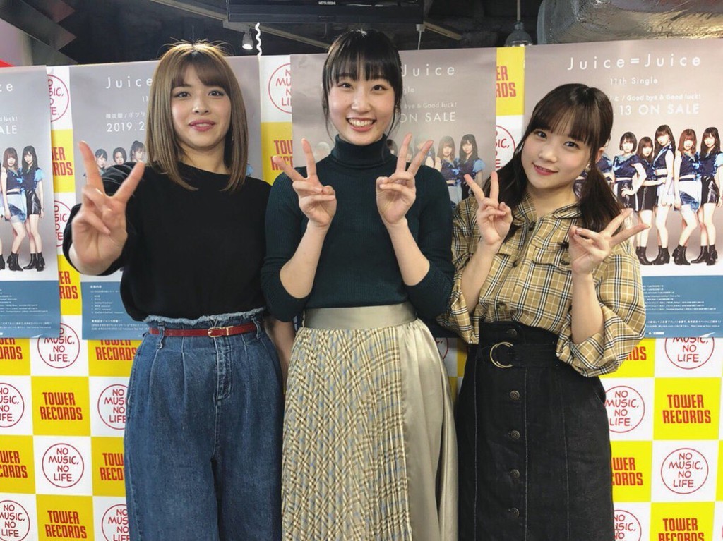 Juice=Juice予約イベ（トーク＆握手） 金澤朋子、段原瑠々、稲場愛香