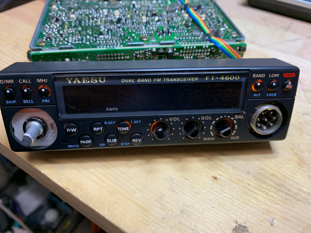 デュアルバンドトランシーバー YAESU FT-4600 の修理 －FINAL－ - Tom