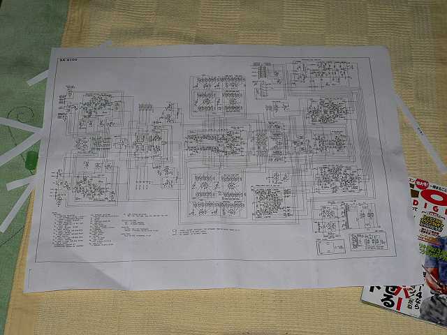 パイオニア プリメインアンプ SA-910の修理-その2− - TomのブログⅡ