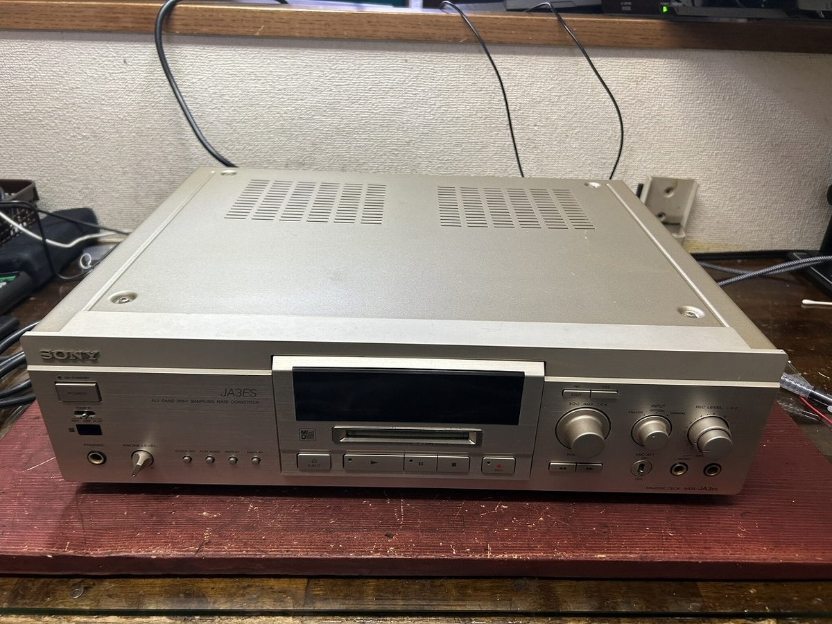 SONY MDデッキ MDS-JA3ESの修理 ーその3ー - TomのブログⅡ