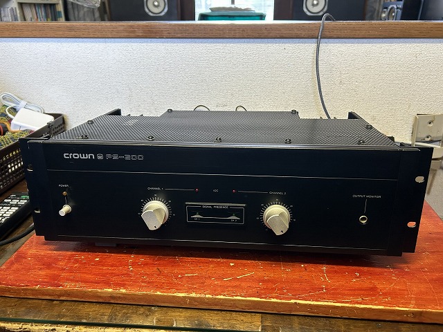 CROWN パワーアンプ PS-200の修理 ーその1ー - TomのブログⅡ