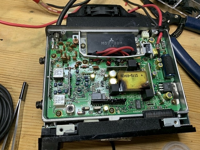 KENWOOD デュアルバンドモービル機 TM-732の修理 ーその2ー - Tomの