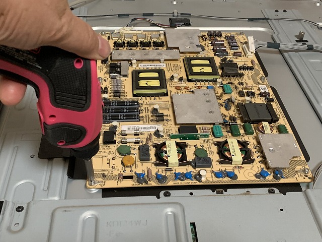 シャープ 液晶テレビ AQUOS LC-52ZSの修理 ーその2ー - TomのブログⅡ