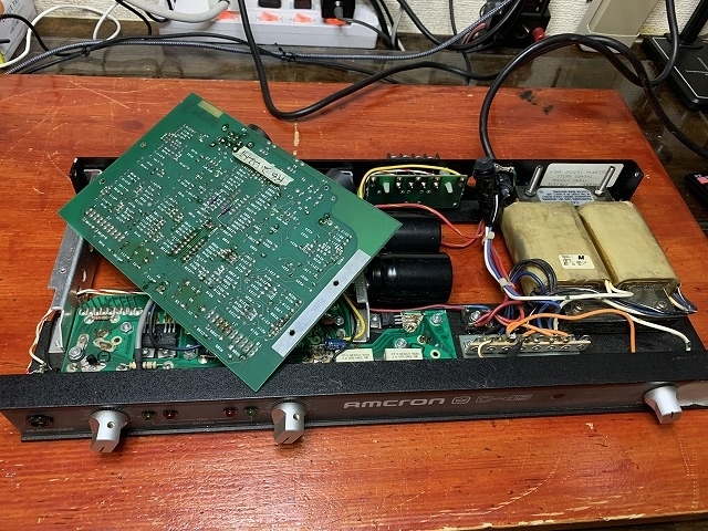 AMCRON （CROWN) パワーアンプ D-45の修理 ーその3ー - TomのブログⅡ