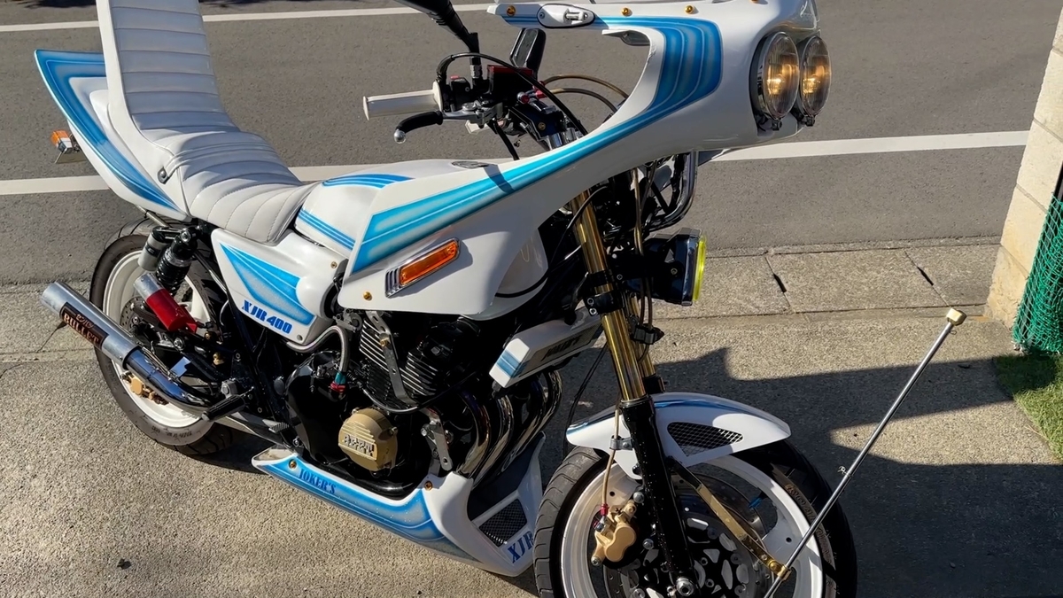 xjr400 コール 冬場のセル一 センバツブレット - Toshiの悪あがき