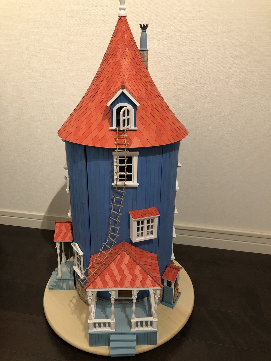 ディアゴスティーニ ムーミンハウスをつくる 完成 出来栄えは