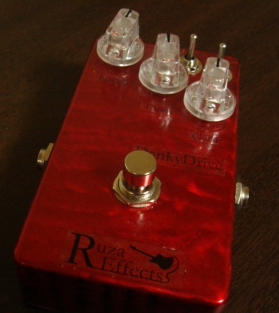 新進気鋭の日本製エフェクターブランド、Ruza Effectsの「Danky Drive