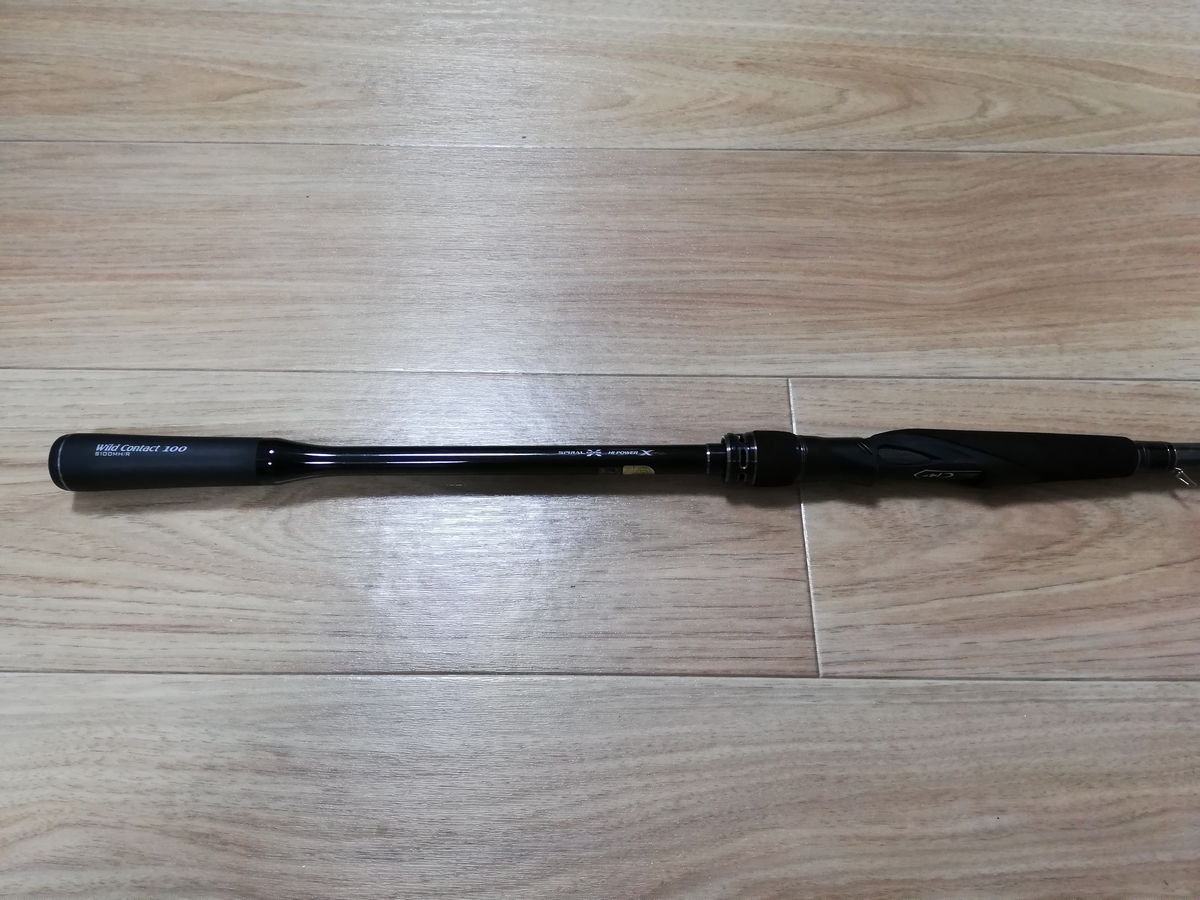 シマノエクスセンスジェノス ワイルドコンタクトS100MH/Rインプレ