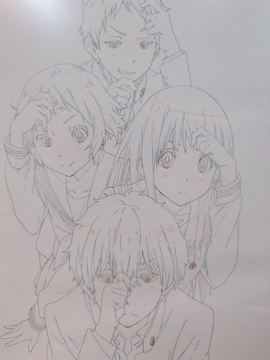 氷菓 イラスト集、線画集上下2冊計3冊セット 氷菓 原画集 コレクション