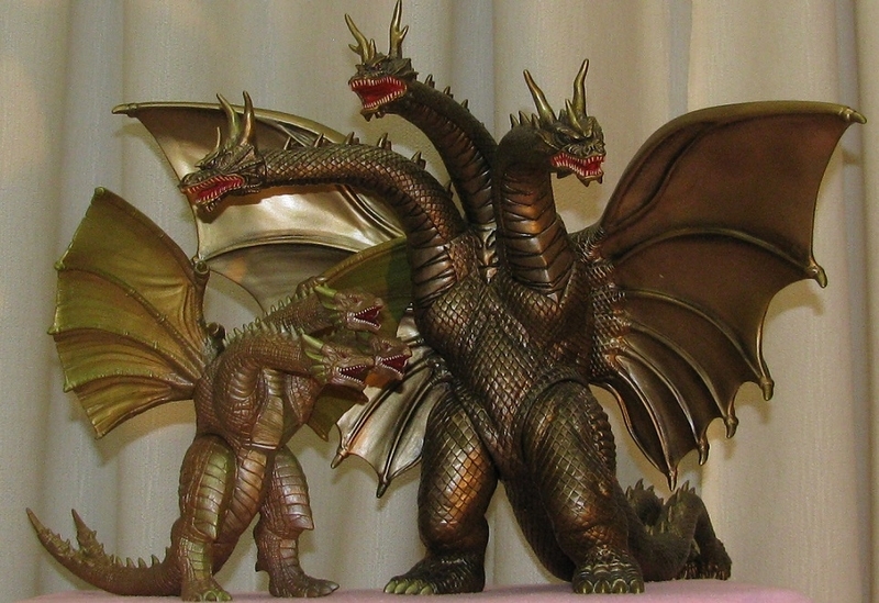 怪獣ソフビ【その後のキングギドラ 】 - 適当に玩具とかのブログ