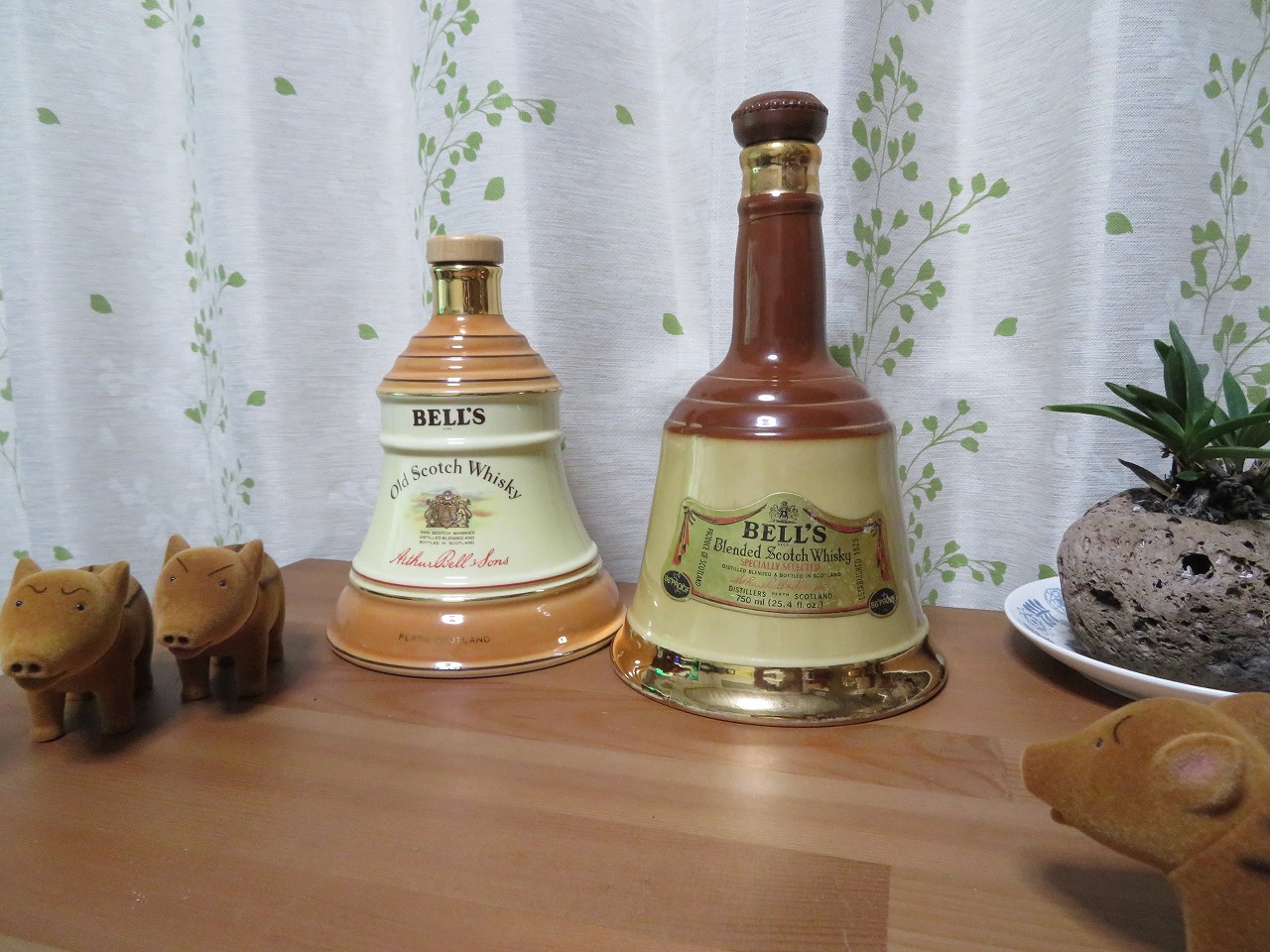 ベル陶器ボトル ボトル印字バージョン オールドボトル9本セットより