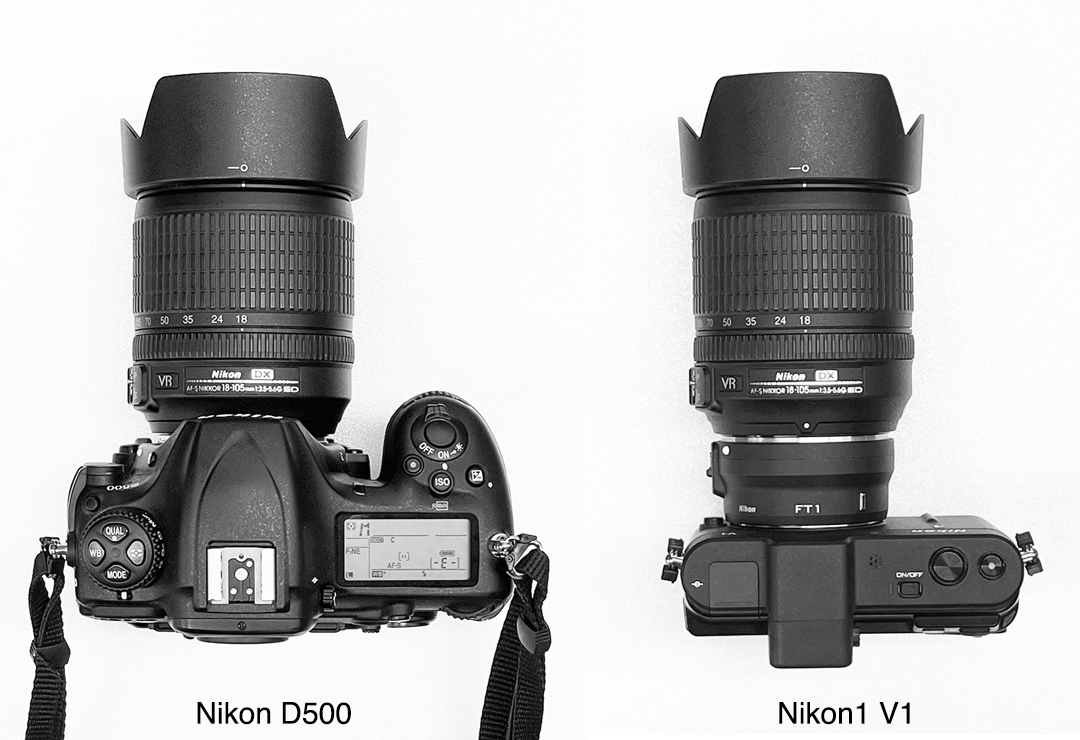 Nikon1 V1 にFT1を付けたら自宅上空の航空機を撮れた - 和田哲哉