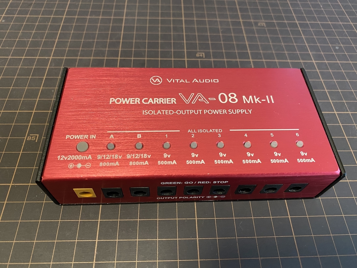ジャンク扱いのVITAL AUDIO POWER CARRIER VA-8 Mk2を買ってみた
