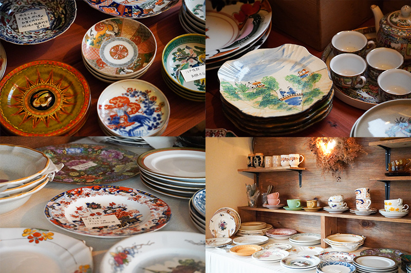 普段使いできるアンティーク食器が手に入る♪「Antico.（アンティコ