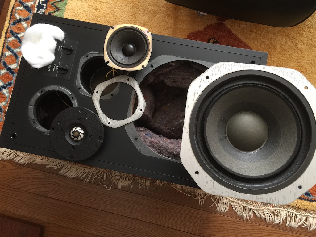 ダイヤトーン DS-28Bの解体（1） - Woody&Allen工房