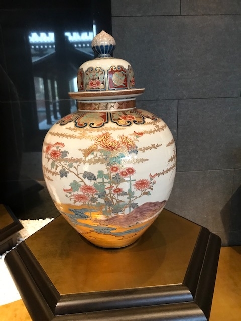 錦光山宗兵衛（Sobei Kinkozan）の京薩摩（Kyo-SATSUMA) in 薩摩伝承館